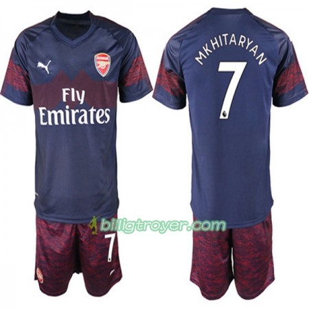 Billige Fotballdrakter Arsenal Henrikh Mkhitaryan 7 Barn Bortedraktsett 2018/19 Kortermet